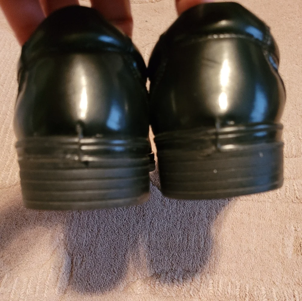 Boy's Deer Stags Wise Black Dress Loafers 13.5